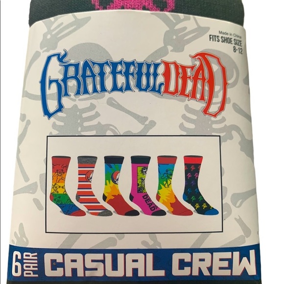 Grateful Dead Socks - Picture 2 of 5